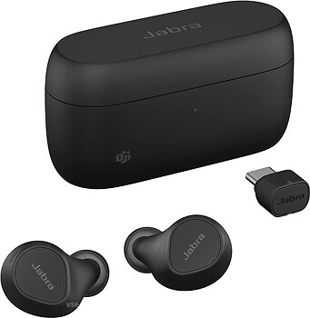 Фото Jabra Evolve2 Buds USB-C MS Black (20797-999-899)