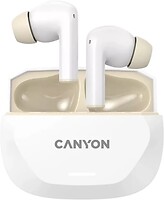 Фото Canyon Hexagon 7 TWS ANC ENC White/Beige (CNS-TWS7WB)