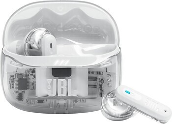 Фото JBL Tune Beam 2 Ghost Edition White (JBLTBEAM2GWHT)