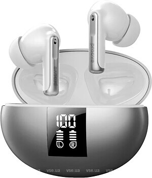 Фото Proove Thunder Buds SE TWS with ANC (APP) Silver (TWTBSE01AP06)
