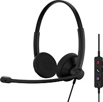 Фото Sennheiser Epos Impact 100 MS Stereo USB-C+A Black (1001421)