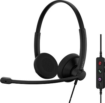 Фото Sennheiser Epos Impact 100 MS Stereo USB-C+A Black (1001421)