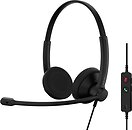 Фото Sennheiser Epos Impact 100 UC Stereo USB-C+A Black (1001420)