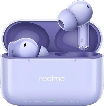 Фото Realme Buds T200 Purple