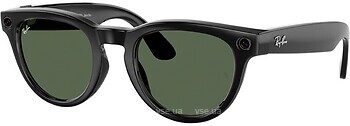 Фото Ray-Ban Meta Headliner Shiny Black Frame/G15 Green Lenses