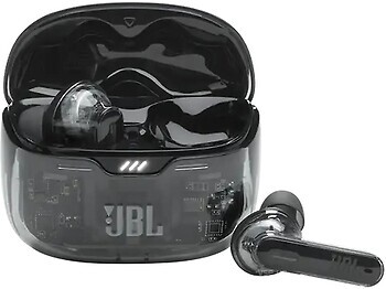 Фото JBL Tune Beam Ghost Edition Black (JBLTBEAMGWBLK)