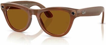 Фото Ray-Ban Meta Skyler Shiny Caramel Transparent/Brown