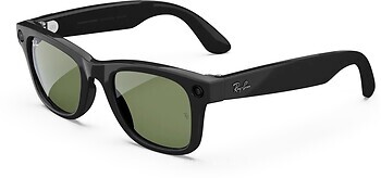 Фото Ray-Ban Meta Wayfarer Shiny Black/Green
