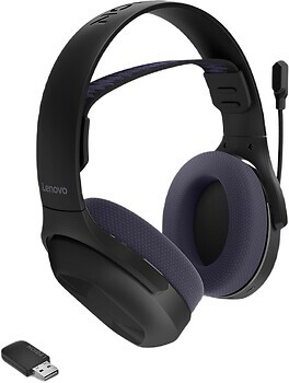 Фото Lenovo Legion H410 Wireless Gaming Headset Black (GXD1R34013)