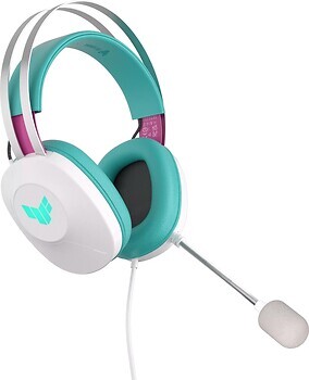 Фото Asus TUF Gaming H1 Gen II Hatsune Miku Edition White (90YH048B-BHUA00)