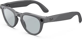 Фото Ray-Ban Meta Headliner Gen 2 Shiny Asteroid Grey Frame/Clear to Emerald Transitions Lenses