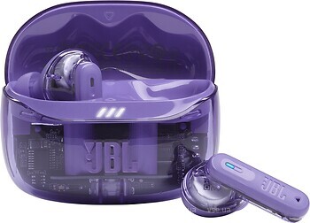 Фото JBL Tune Beam 2 Ghost Edition Purple (JBLTBEAM2GMAE)