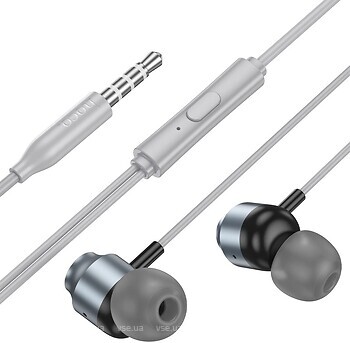 Фото Hoco M122 3.5mm Metal Grey