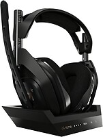 Фото Logitech Astro A50 Wireless + Base Station Xbox One/PC Black/Gold (939-001682)