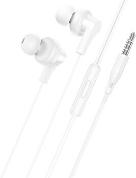 Фото Hoco M114 with Mic 3.5 mm White