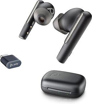 Фото Poly Voyager Free 60 BT700A + BCHC Black (7Y8H3AA)