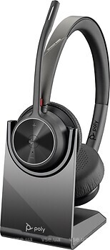 Фото Poly Voyager 4320-M HS + BT700 + Charging Stand Stereo Black (77Z00AA)