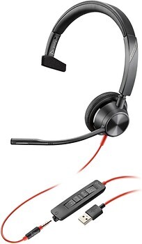 Фото Poly Blackwire 3315 USB-A Mono Black (76J12AA)