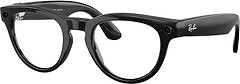 Фото Ray-Ban Meta Headliner Gen 2 Low Bridge Fit Shiny Black Frame/Sapphire Transitions Lenses