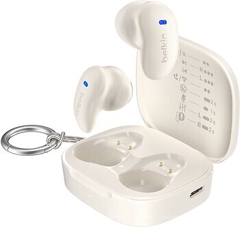 Фото Belkin Soundform Anywhere True Wireless Sand (AUC014HQCR)