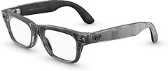 Фото Ray-Ban Meta Blayzer Optics Gen 2 Matte Transparent Ice Grey/ Demo Lens