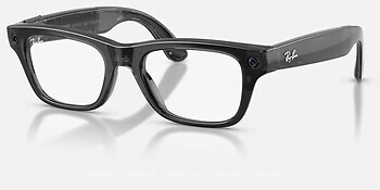 Фото Ray-Ban Meta Blayzer Optics Gen 2 Shiny Transparent Black/ Demo Lens