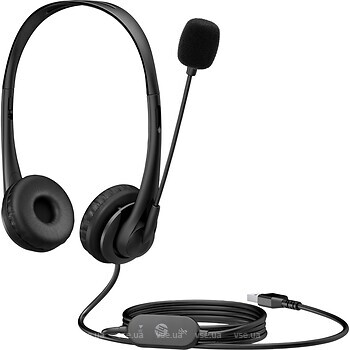 Фото HP Stereo G2 USB Headset Black (428K6AA)