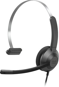 Фото Cisco 321 Wired Single USB-C Teams Qualified Carbon Black (HS-W-321Q-C-USBC)