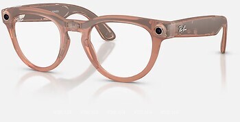 Фото Ray-Ban Meta Headliner Gen 2 Matte Peach Frame/Clear Lenses