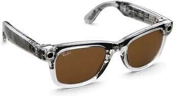 Фото Ray-Ban Meta Wayfarer Gen 2 Limited Edition Standard Matte Transparent/Brown Gold