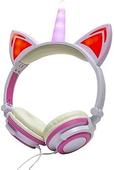 Фото LINX Unicorn Ear Headphone Pink