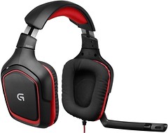 Фото Logitech G230 Stereo Gaming Headset Black/Red (981-000540)