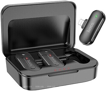 Фото Hoco DI56 Twin Lightning Black