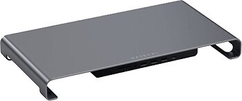 Фото Satechi Aluminum USB-C Monitor Stand Hub XL Space Gray ((ST-UCSHXLM)