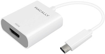 Фото Macally USB-C - HDMI 4K White (UCH4K60)