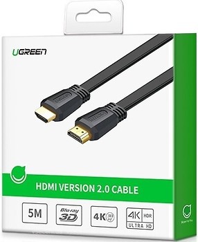 Фото Ugreen HDMI -HDMI Ultra HD Black 1.5m (ED015)