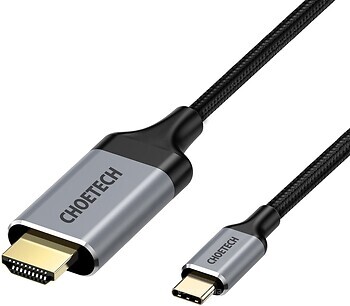 Фото Choetech USB Type-C - HDMI 1.8m (CH0021-BK)