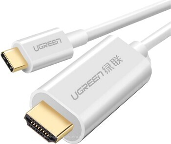 Фото Ugreen MM121 USB Type-C - HDMI 1.5m White (30841)