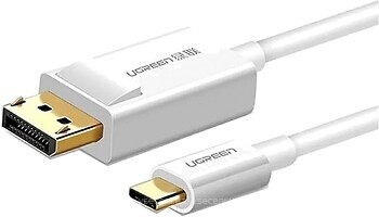 Фото Ugreen MM139 USB Type-C - DisplayPort 1.5m White (40420)