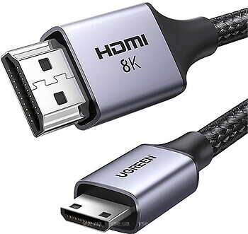 Фото Ugreen HD163 mini HDMI - HDMI Black 1m (15514)