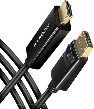 Фото Axagon HDMI - DisplayPort 1.8m (RVD-HI14C2)