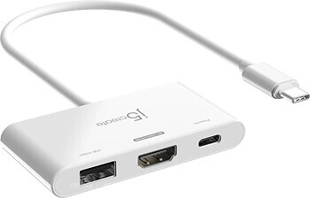 Фото j5create USB Type C - HDMI/USB Type C/USB (JCA399-N)