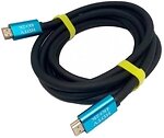 Фото Merlion HDMI - HDMI v2.0 10m Black (YT-HDMI(M)/(M)4KV2.0-10m/19120)