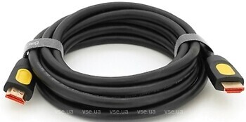 Фото Merlion HDMI - HDMI v2.0 5m Black (YT-HDMI(M)/(M)V2.0-3.0m-B/43226)