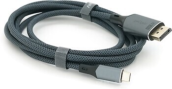 Фото Veggieg V-Z637 USB Type C-DisplayPort 2m Black