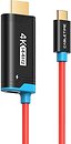 Фото Cabletime USB Type C - HDMI 2m (CA916528)