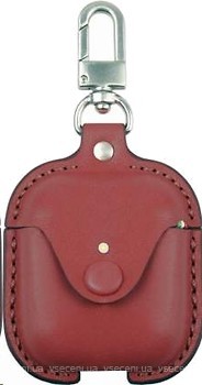 Фото Usams Leather Case for Apple AirPods Red