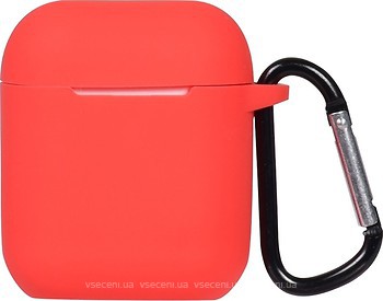 Фото Toto AirPods 2nd Generation Silicone Case Red