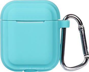 Фото Toto AirPods Plain Cover With Stripe Style Case Mint