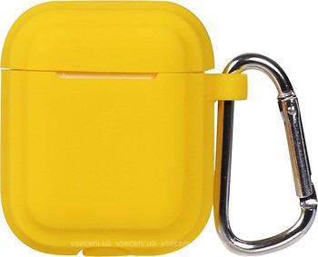 Фото Toto AirPods Plain Cover With Stripe Style Case Yellow